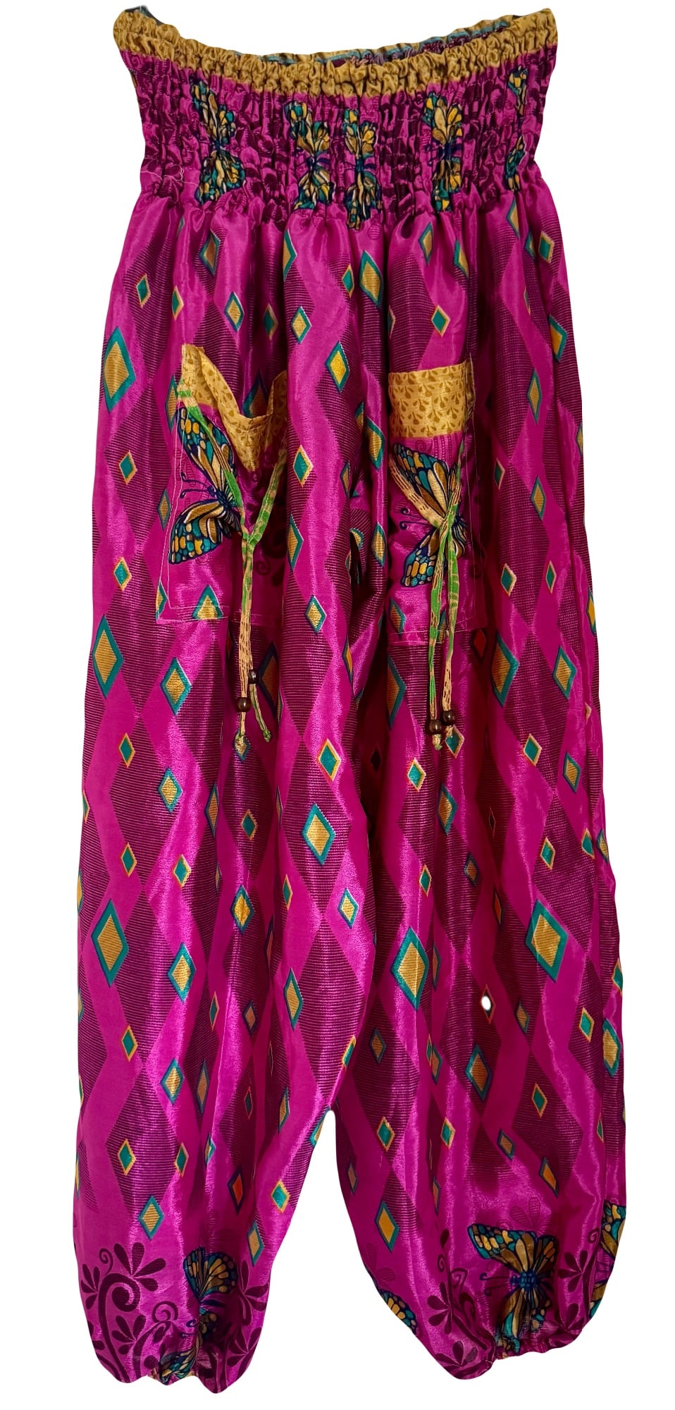 Poysilk gorgeous harem trousers (waist 30-50 inches)