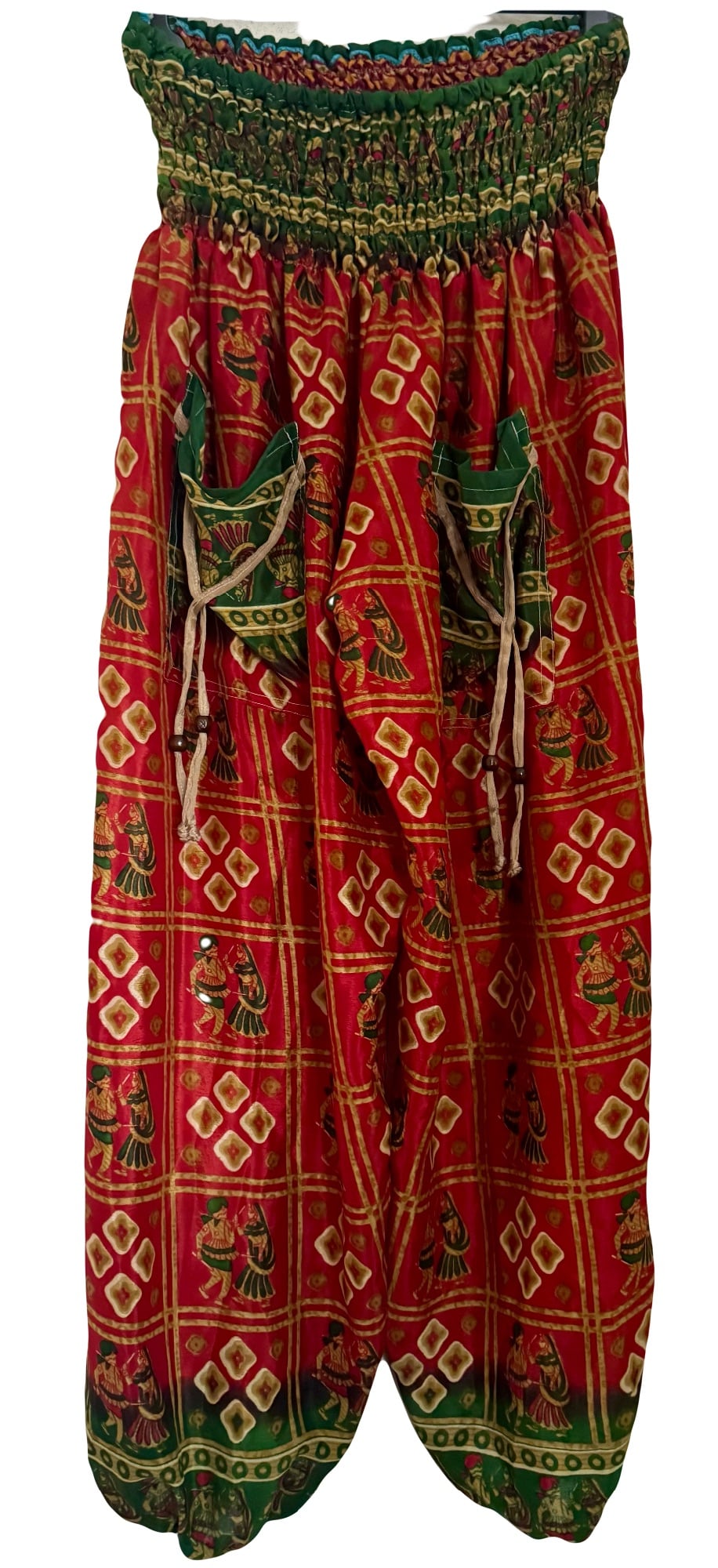 Poysilk gorgeous harem trousers (waist 30-50 inches)