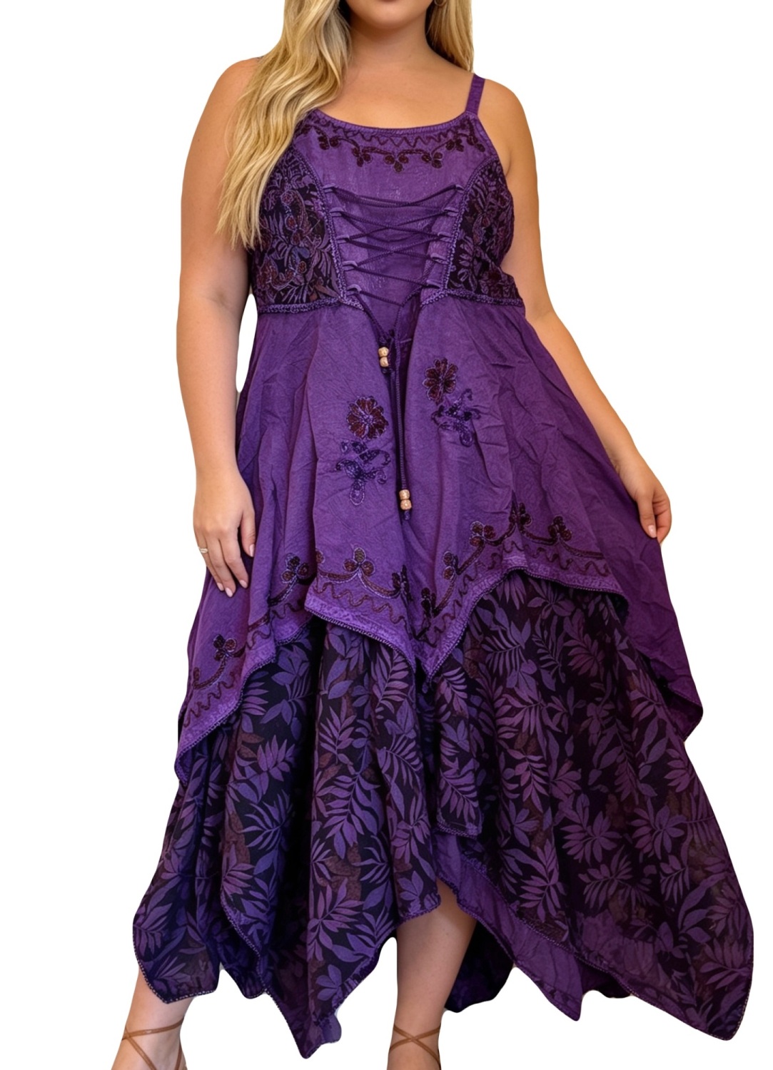 Orleana  corset , double layer dress ( regular & curvy)