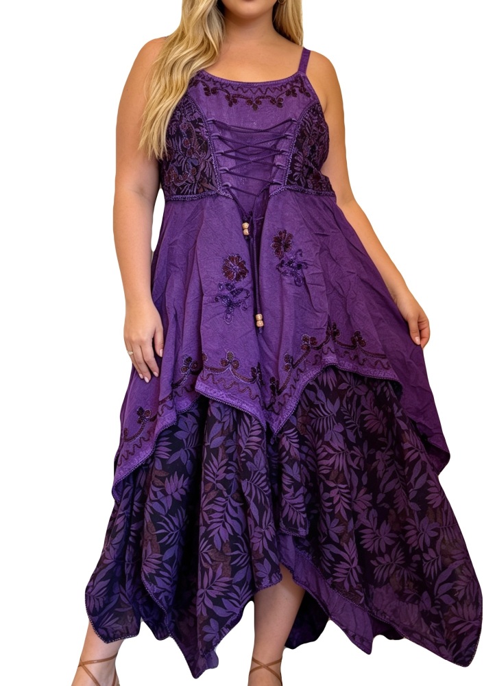 Orleana  corset , double layer dress ( regular & curvy)