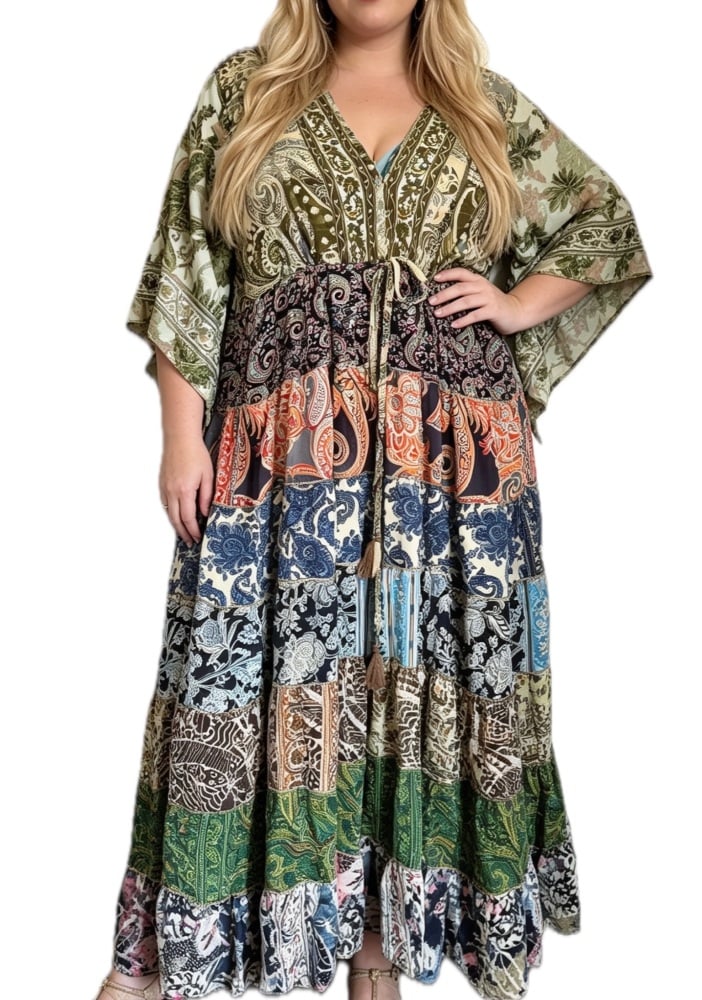 26-30 The beautiful Juniper Solstice swishy dress ]