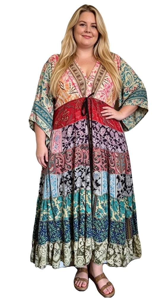 26-30 The beautiful Juniper Solstice swishy dress ]