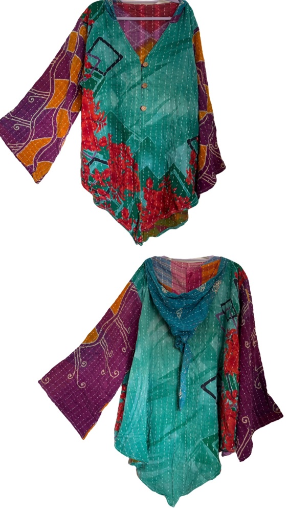 Fae goddess Tabitha Kantha pixie  jacket