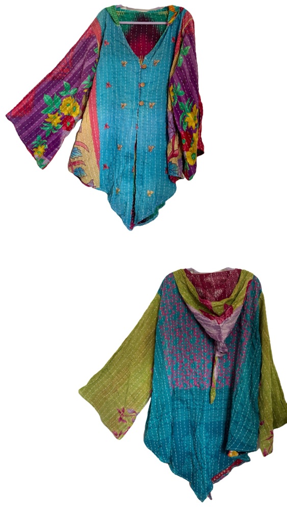 Fae goddess Tabitha Kantha pixie  jacket