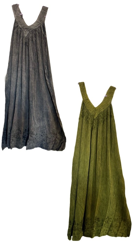 Summer beach dress with pockets  plus size