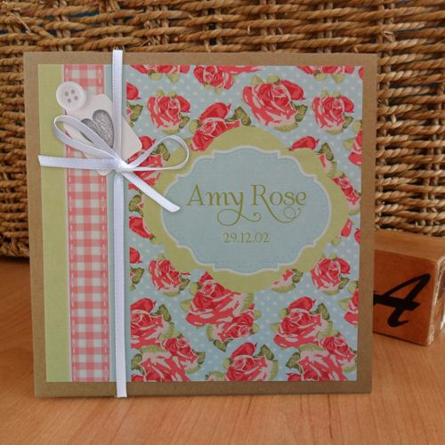 Personalised Baby Wedding handmade Photo Album PhotoFairytales