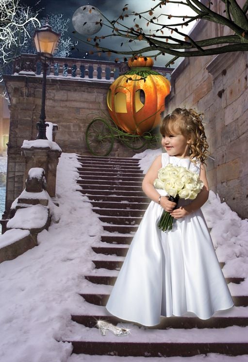 Snow Princess fantasy photo portrait