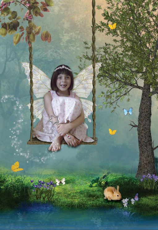 Quiet Retreat fantasy fairy photo portrait