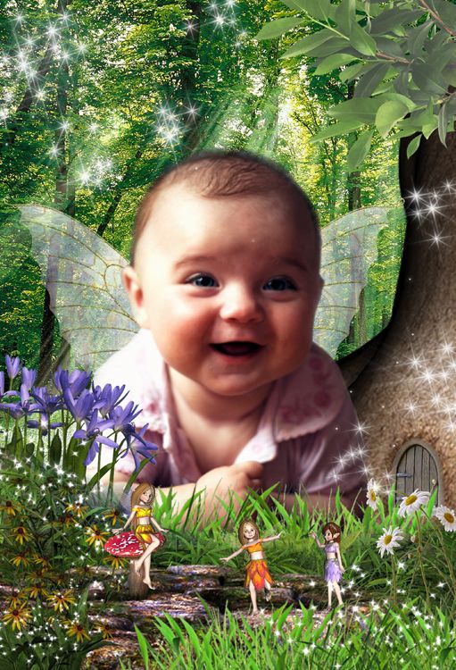 Fairy Dell fantasy photo portrait