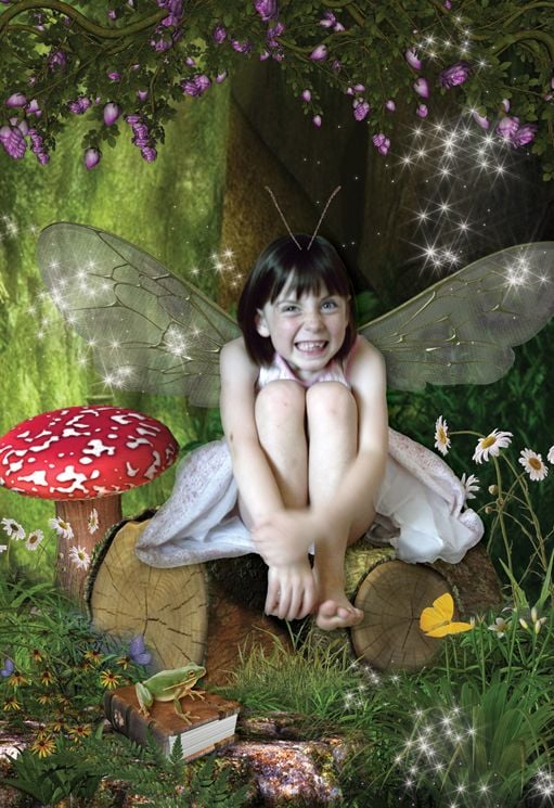 The Naughty Fairy fantasy photo portrait