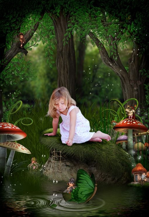 Fairy Hollow fantasy portrait