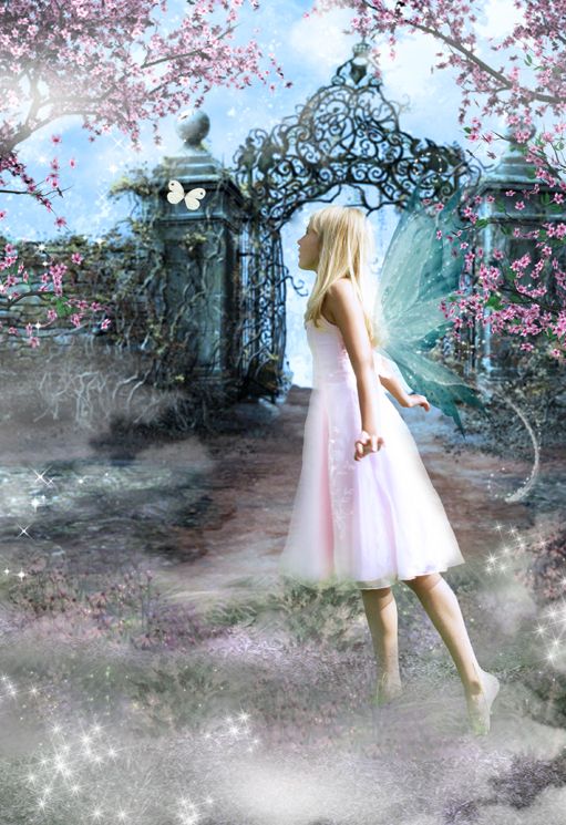 The Secret Garden fairy tale fantasy photo portrait