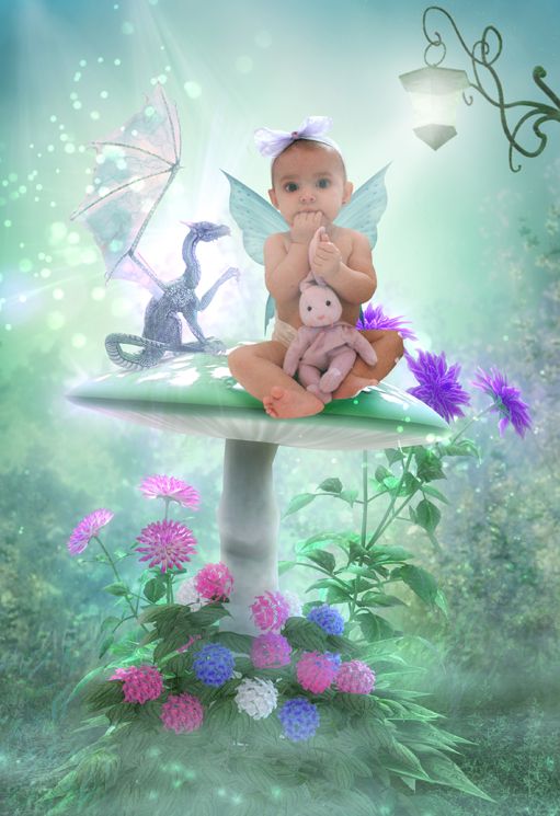 Dragons & Fairies fantasy photo portrait