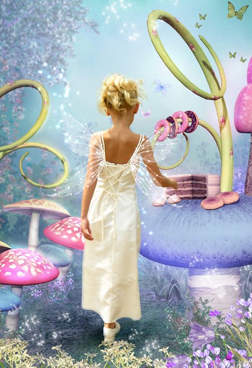 Sweet Treat fantasy photo portrait fairy