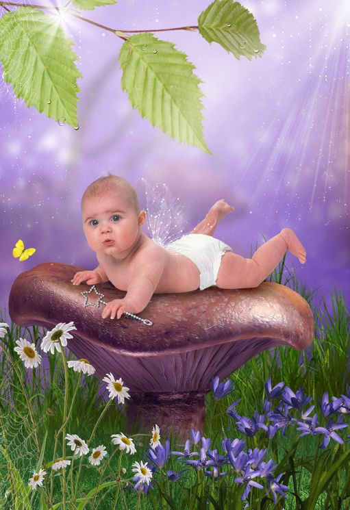 Forest Floor fantasy fairy photo portrait