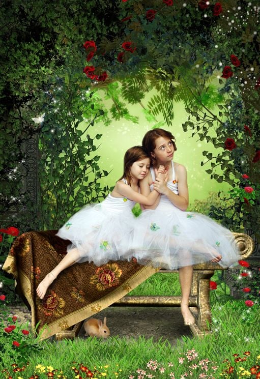 Babes in the Wood fantasy photo