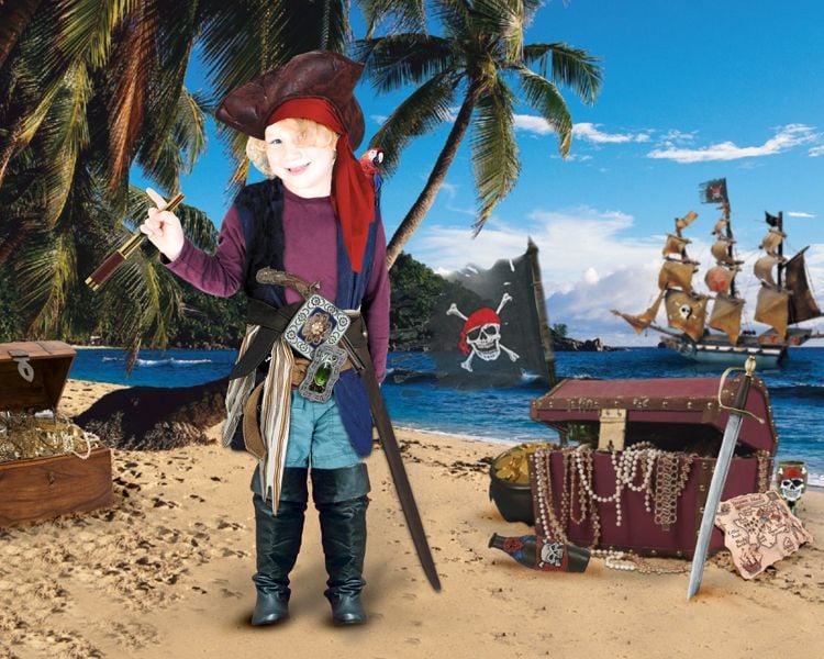 Pirate Treasure fantasy photo gift