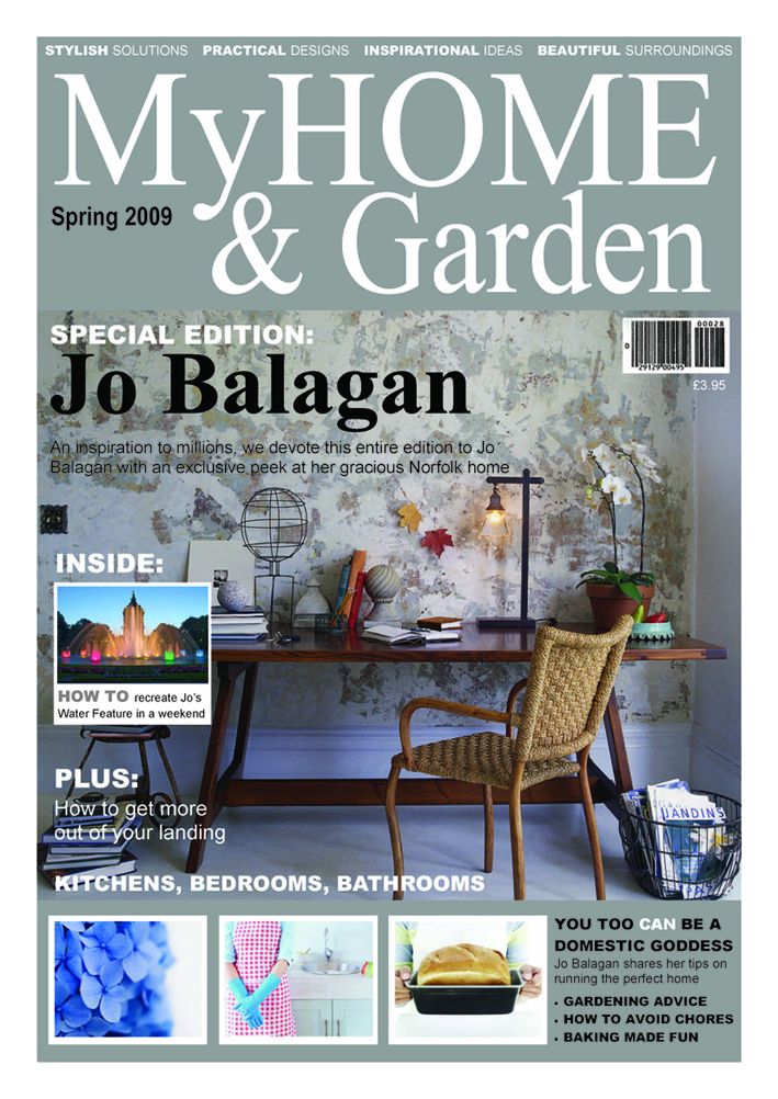 Personalised spoof Home and Garden magazine cover