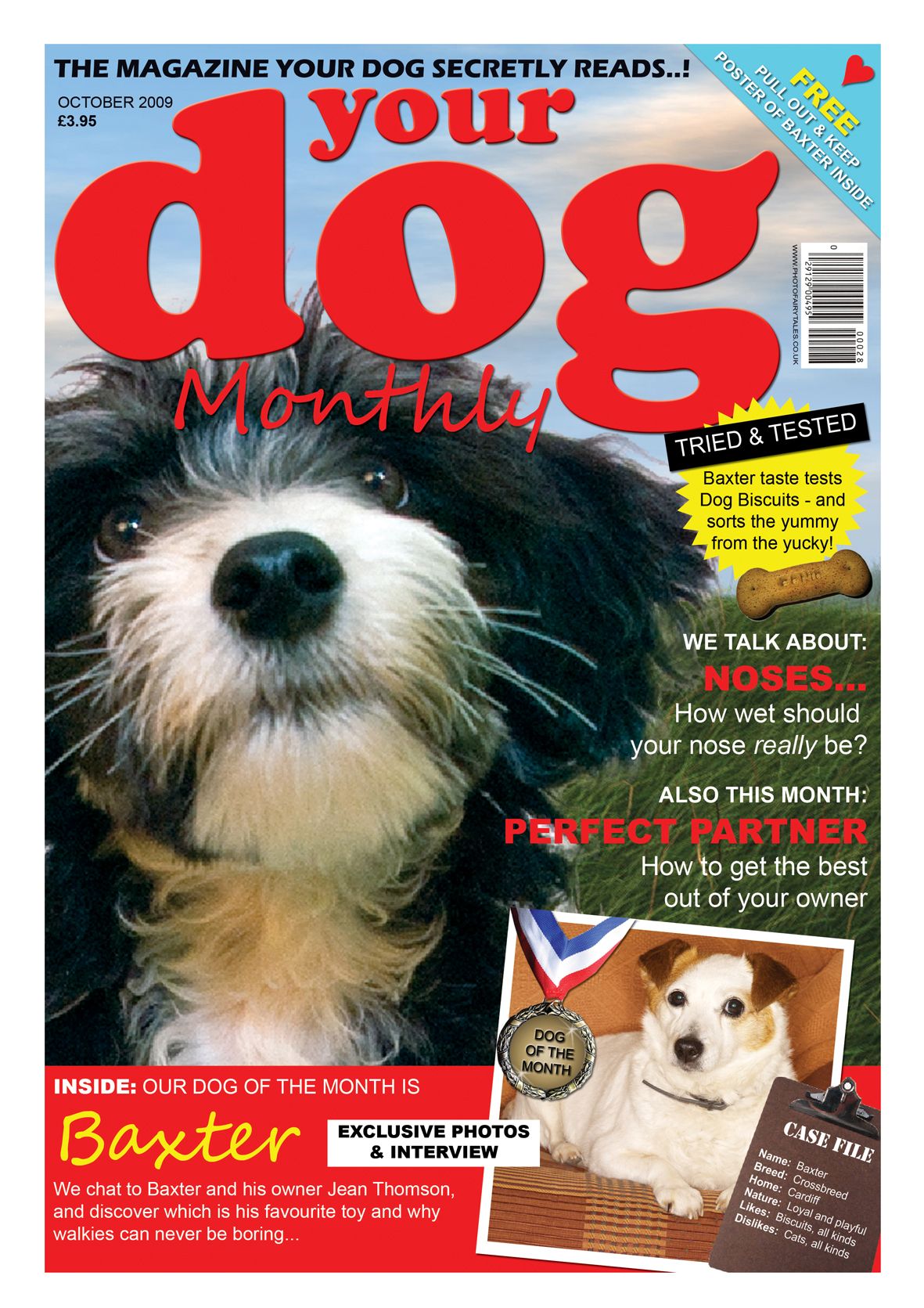 Your Dog personalised pet owner spoof magazine gift