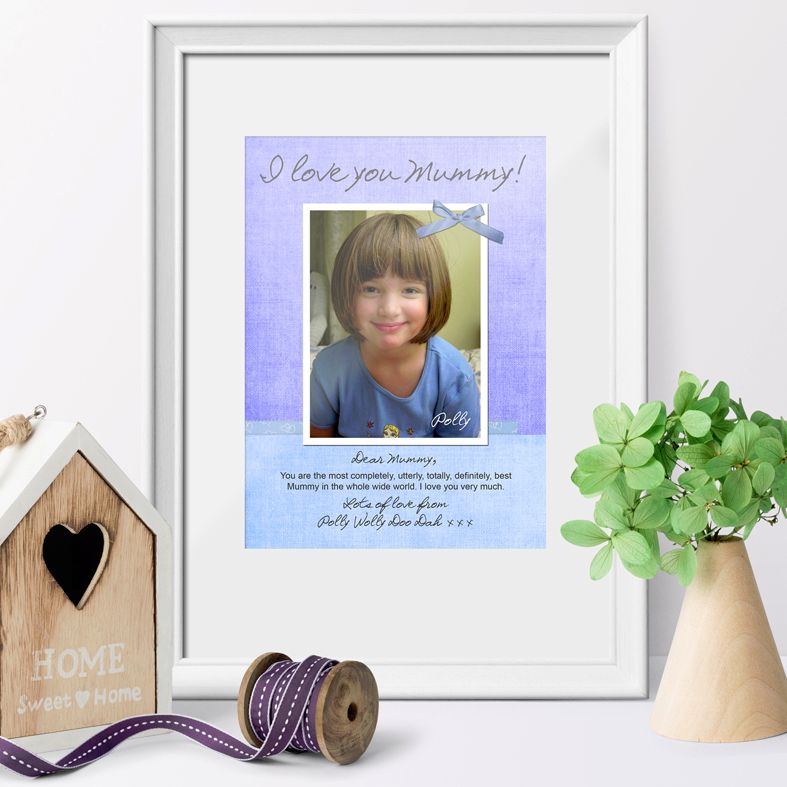 My Message to You personalised photo prints