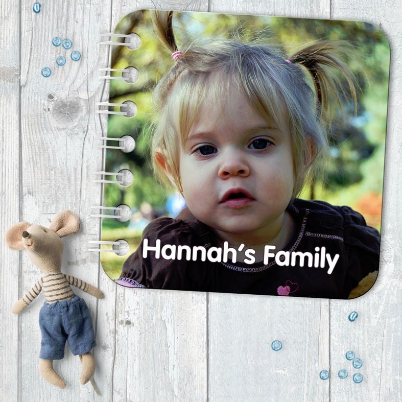 Personalised keepsake board books, handmade and featuring your own photos and words | PhotoFairytales