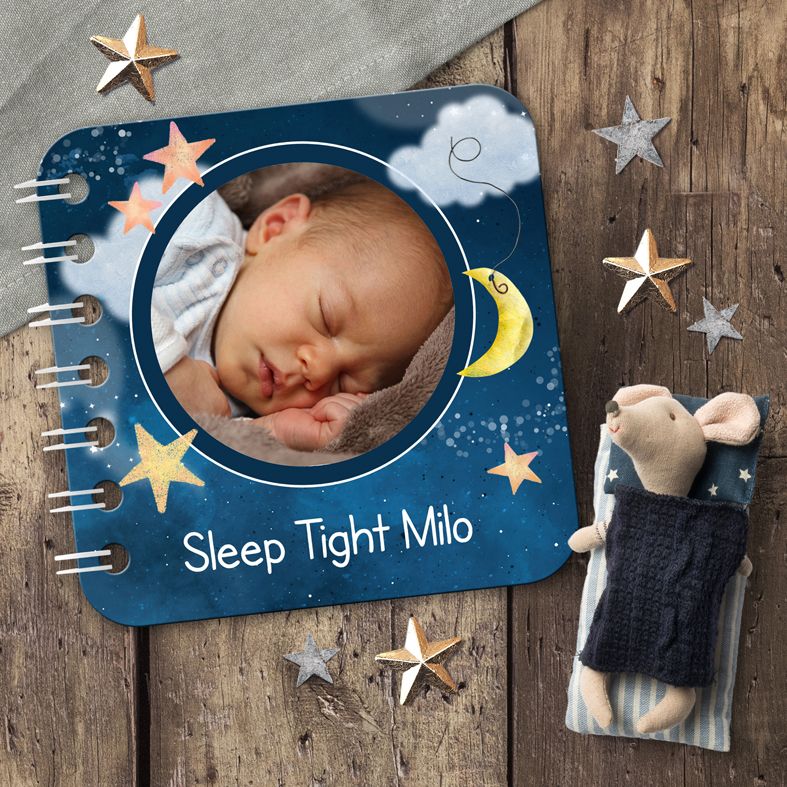 Sweet Dreams Personalised Board Book | Handmade Custom Board Books, Featuring Your Own Photos And Words