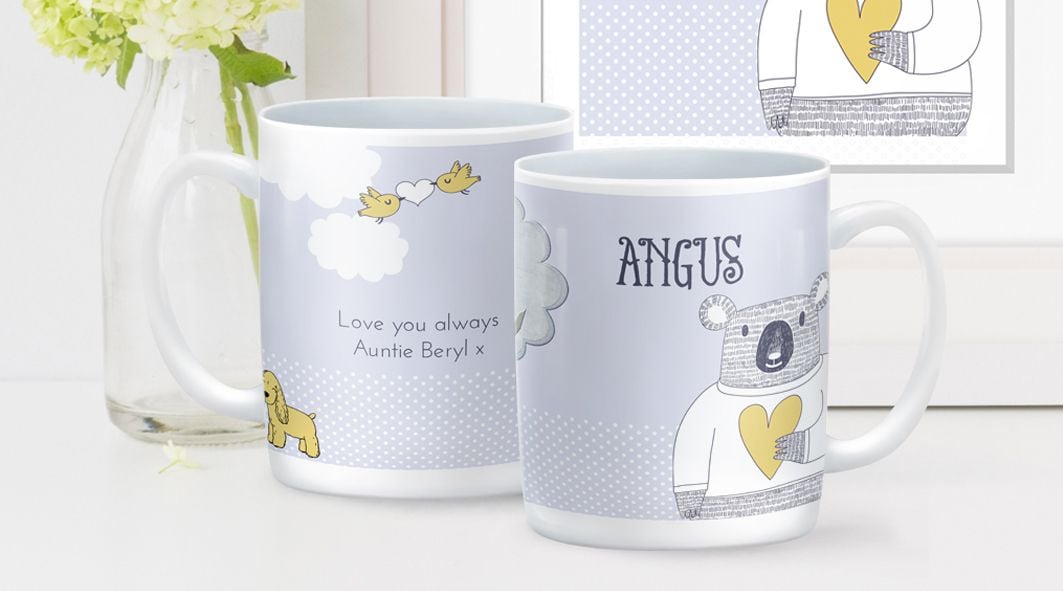 Love Bear personalised mug | PhotoFairytales