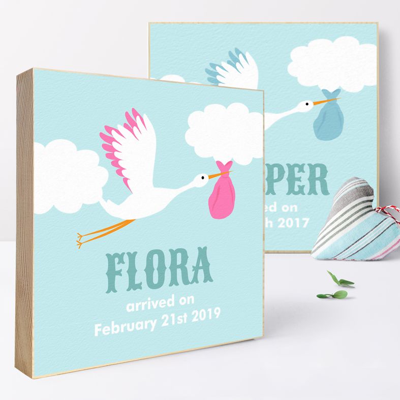 Personalised Wooden Picture Blocks | handmade freestanding, beautiful illustrations, contemporary designs - from PhotoFairytales