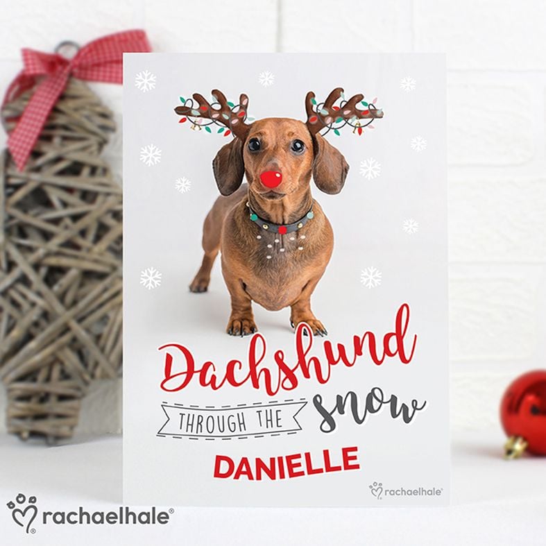 personalised Christmas greeting cards | personalised with your own words inside and out | custom cards from PhotoFairytales