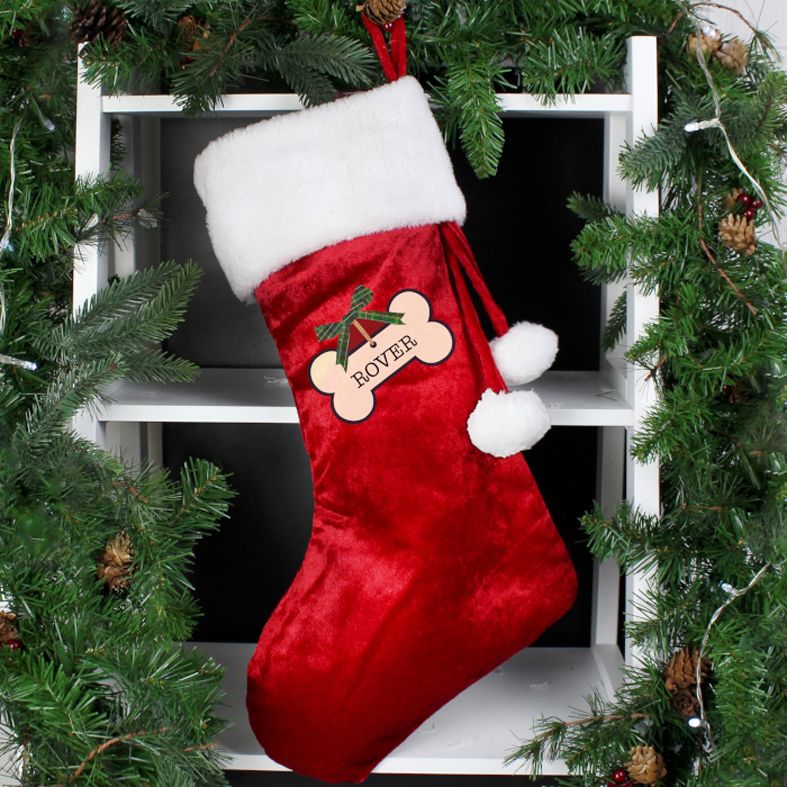 Personalised Dog Puppy Christmas Stocking | PhotoFairytales