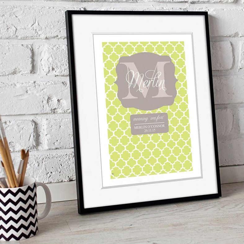 Preppy-monogram-personalised-name-meaning-print-christening-new-baby-gift-P