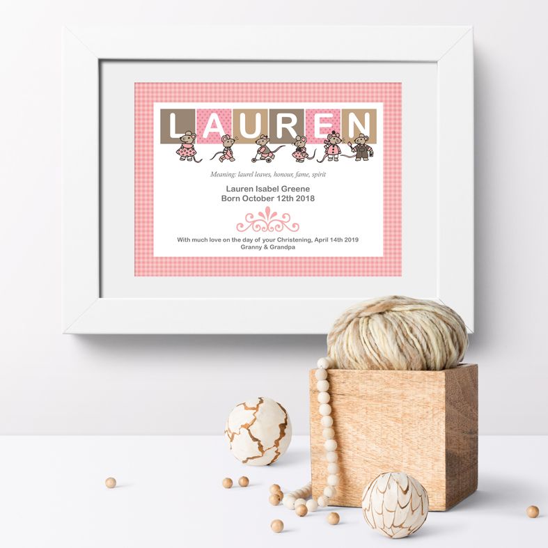 Mouse-personalised-name-meaning-print-christening-baby-gift-PhotoFairytales