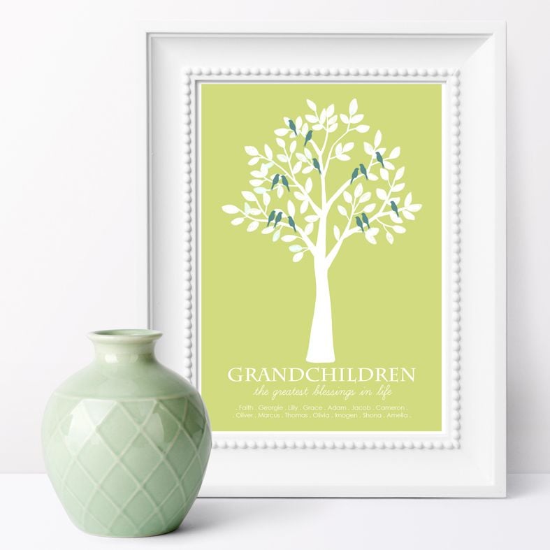 Personalised Grandparent Prints | personalised family grandparent gift from PhotoFairytales