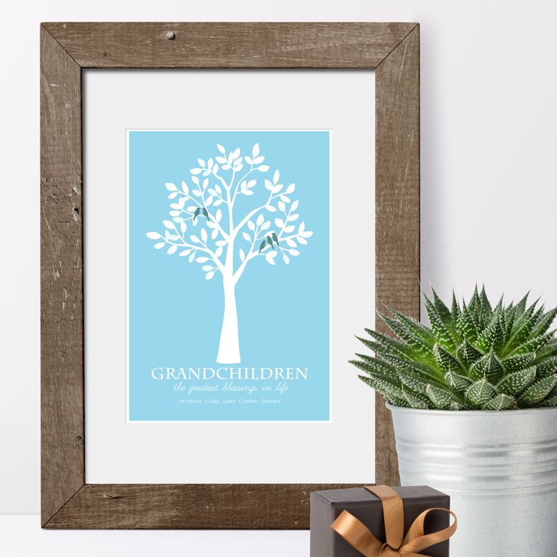 Personalised Grandparent Prints | personalised family grandparent gift from PhotoFairytales