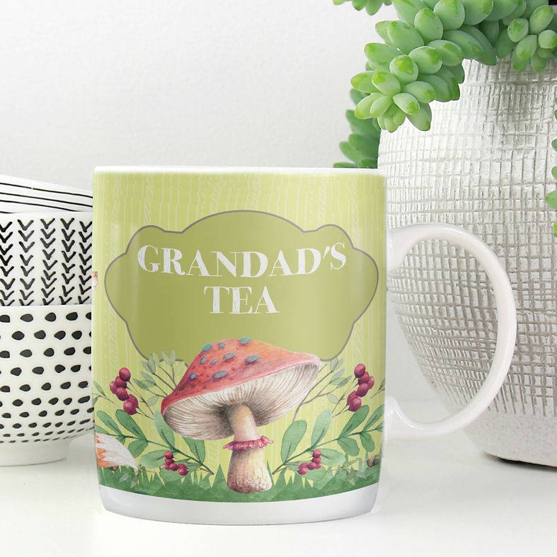 Garden personalised mug gift  | beautifully illustrated and customised mug, created to order, from PhotoFairytales #personalisedmug
