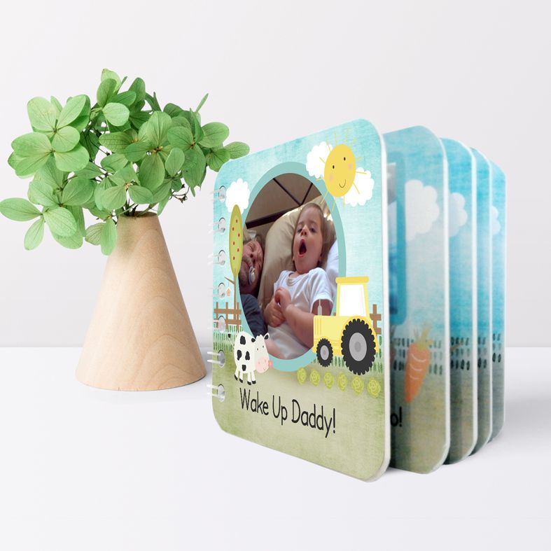 Farmyard Personalised Board Book | Handmade Custom Board Books, Featuring Your Own Photos And Words