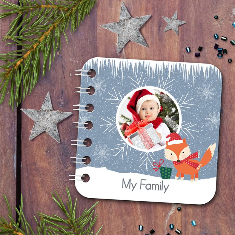 Winter Wonder Personalised Board Book | Handmade Custom Board Books, Featuring Your Own Photos And Words