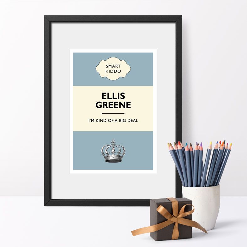 I'm Kind of a Big Deal Personalised Print | Unique and original wall art, fun bespoke gift, PhotoFairytales
