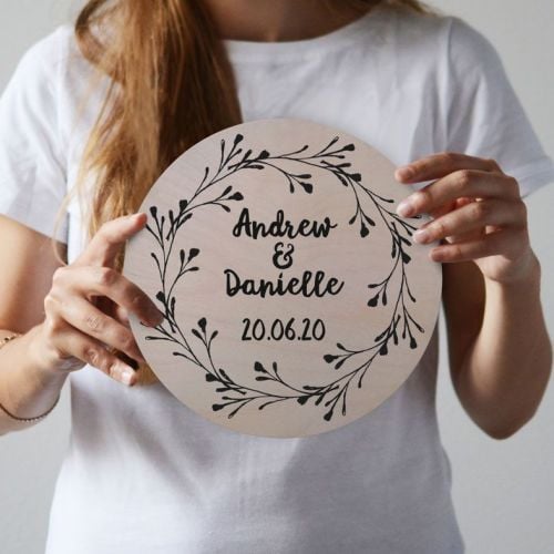 Personalised Wooden Plaques and Signs | handmade wooden gifts