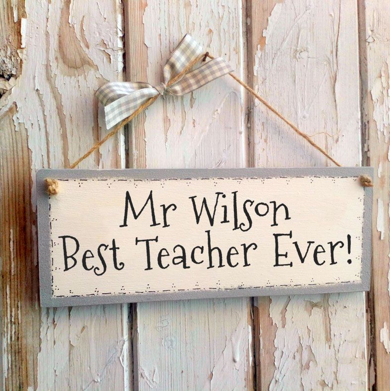 Personalised Wooden Painted Plaques | Handmade, any wording, range of colours, free UK delivery