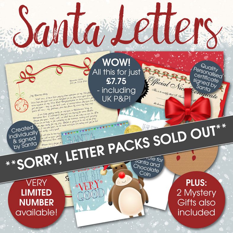 Personalised Real Santa Letters Individually Created Includes Gifts Too