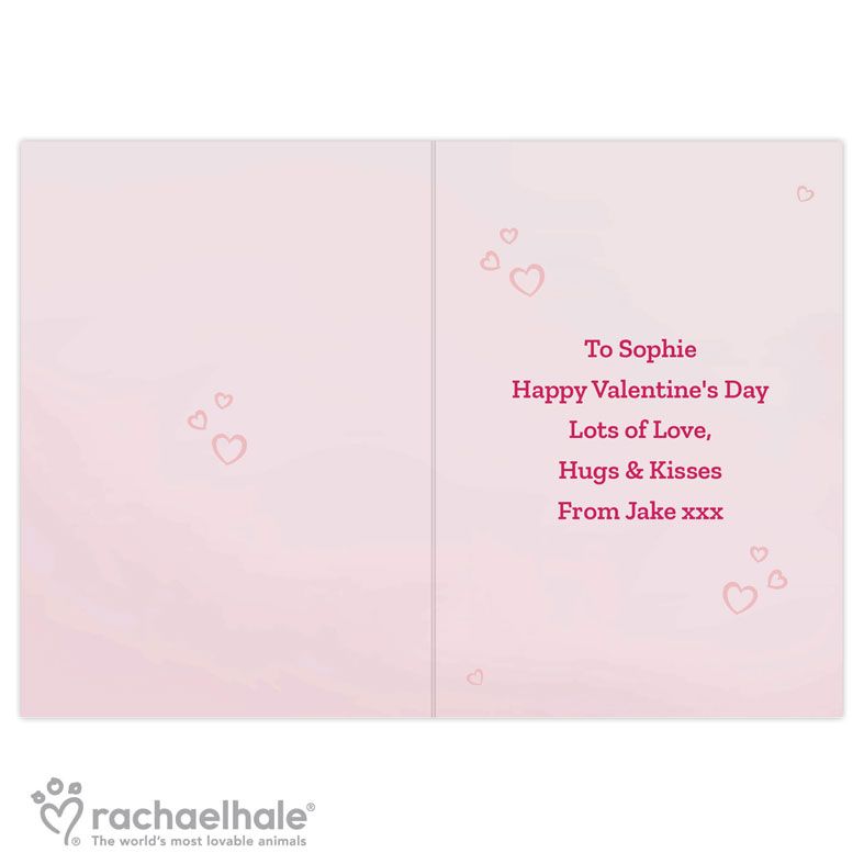 I Love You Pig Time personalised greeting card