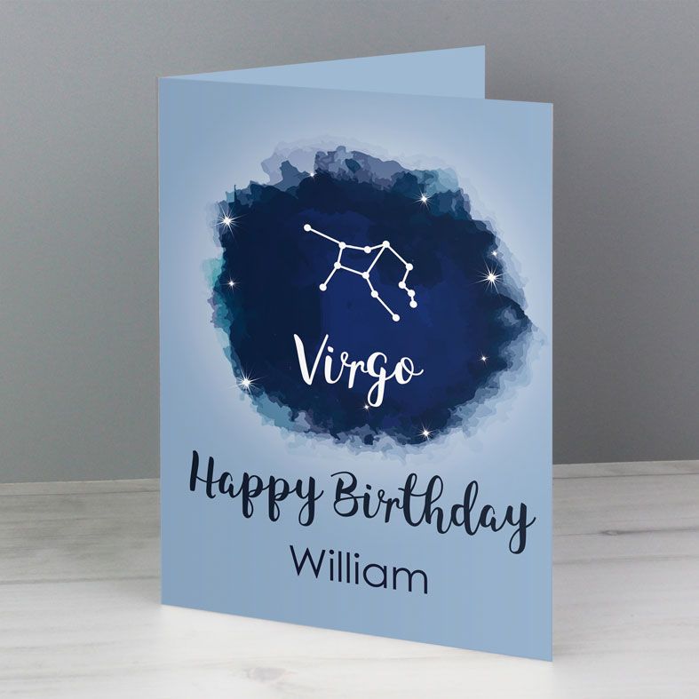 Personalised Zodiac Astrology Sign Card | PhotoFairytales