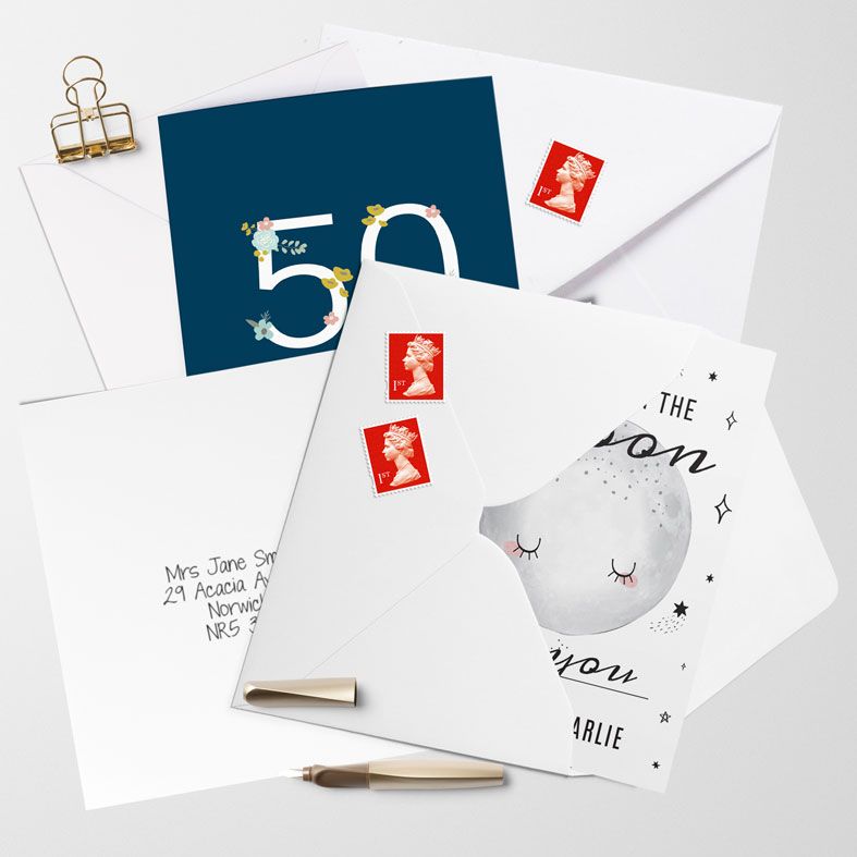 Personalised Card Post Service | Sent direct to the recipient for you