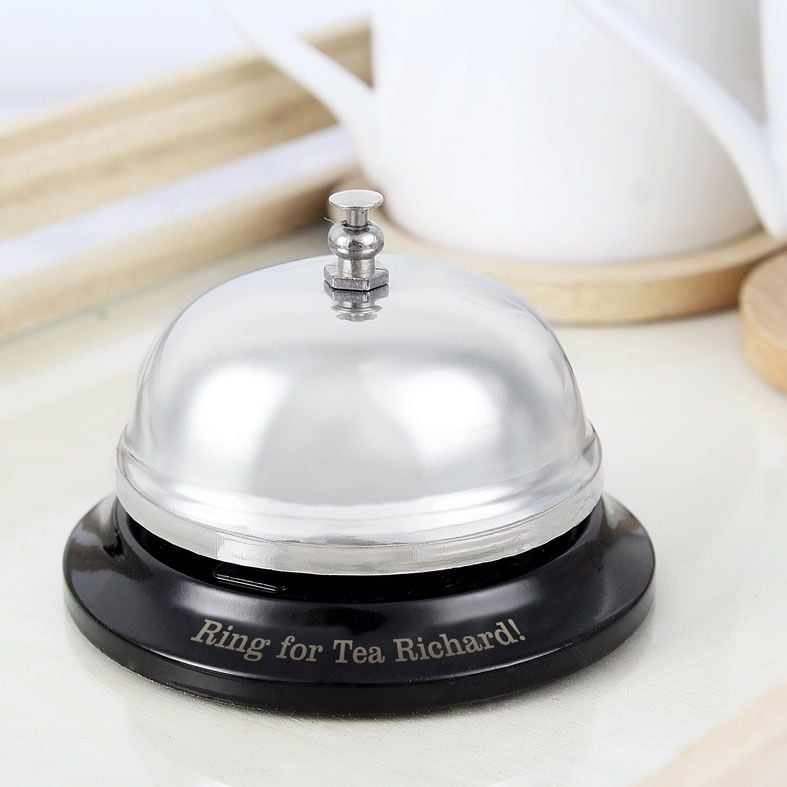 Personalised Service Bell | fun gift idea personalised with any wording, from PhotoFairytales