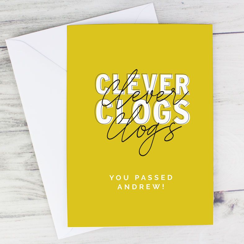 Clever Clogs Personalised Card | PhotoFairytales
