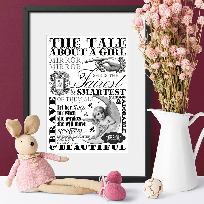 Personalised Christening Gifts | Baptism gift ideas, new baby gifts, from PhotoFairytales