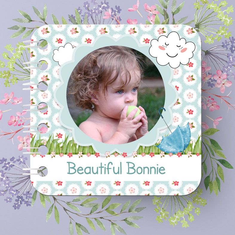Personalised Baby Board Books | books custom made by hand, featuring your own photos and wording, range of designs - from PhotoFairytales