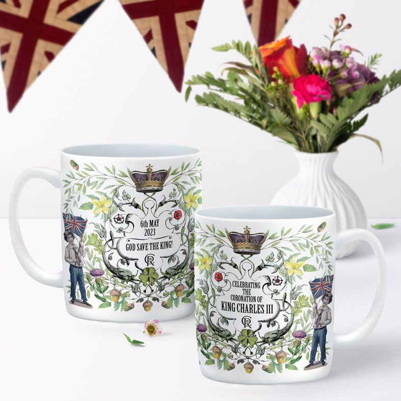 Coronation Mug | Commemorative Souvenir Mug, King Charles III 2023, PhotoFairytales