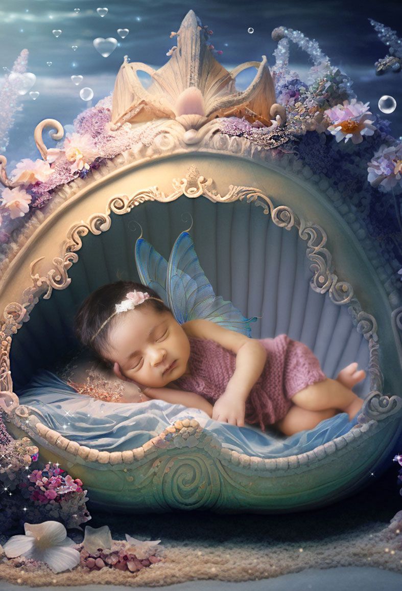 Fairy tale fantasy images created from your own photo into unique personalised portraits & wall art | PhotoFairytales